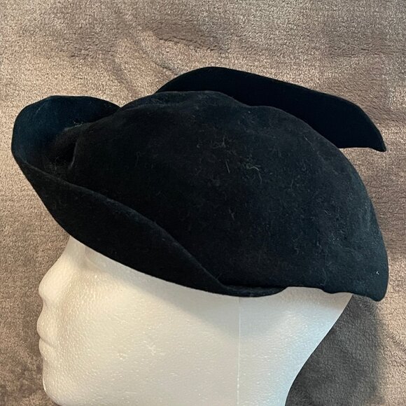 Velour vintage hat 30s  40s - Picture 4 of 7